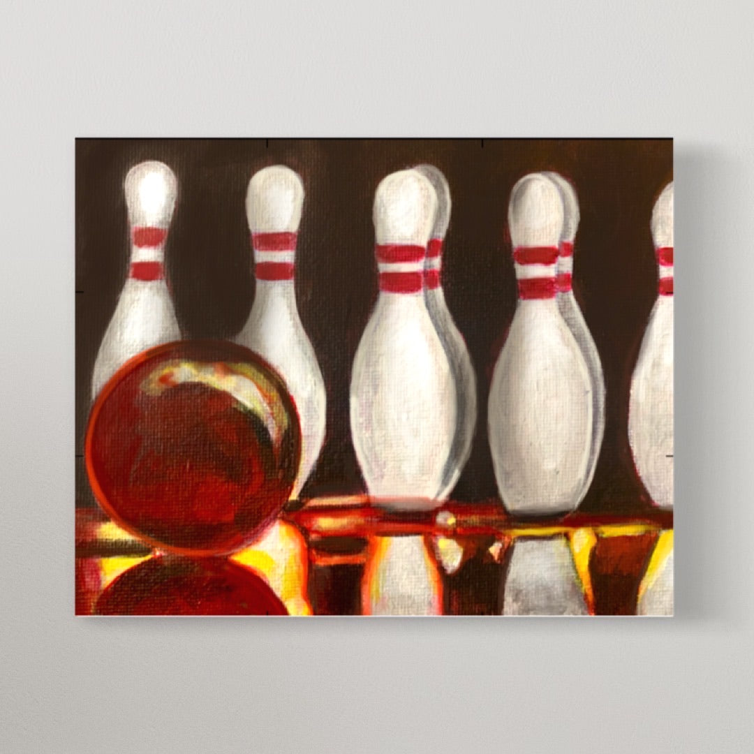Spare-Time Bowling Painting Kit