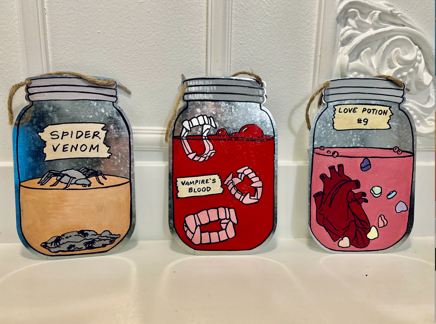 Paint Pop Art Potion Jars!