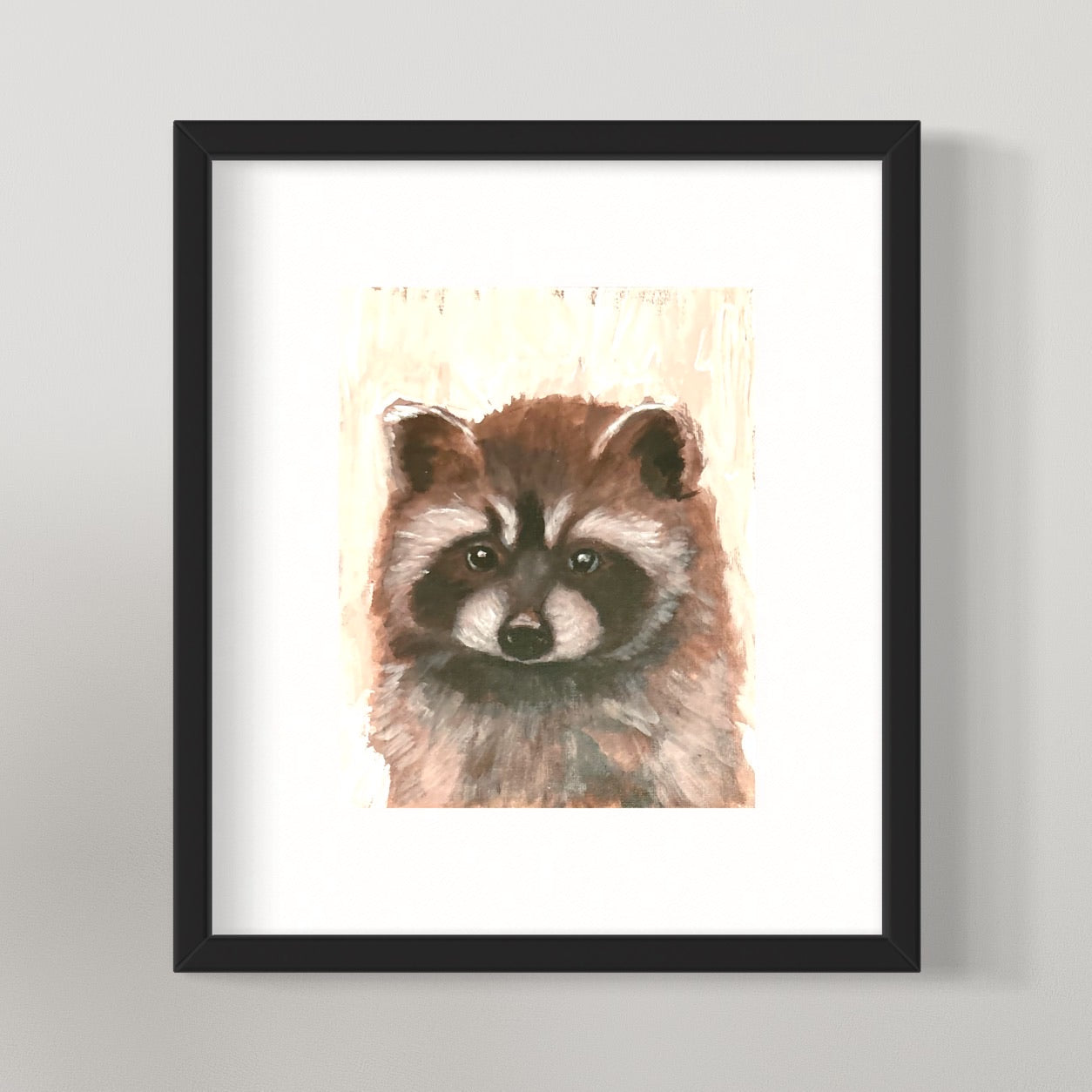 Baby Raccoon Painting Kit