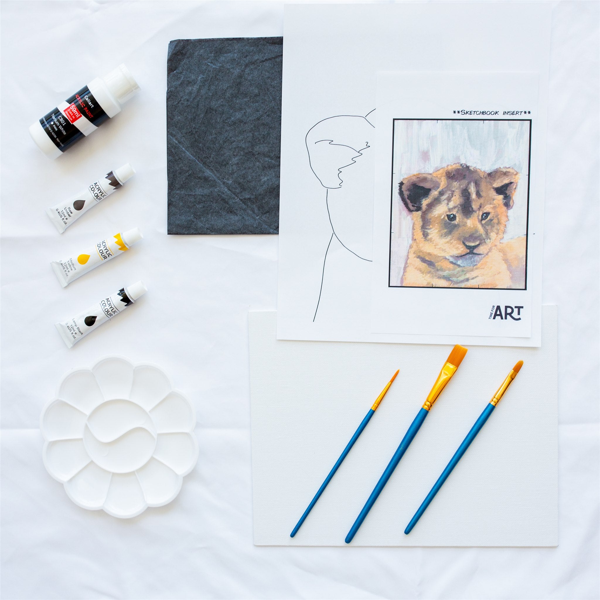 Baby Lion Painting Kit