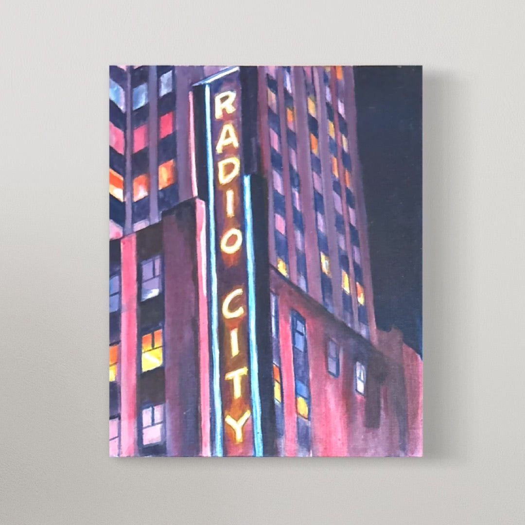 Radio City Music Hall Painting Kit