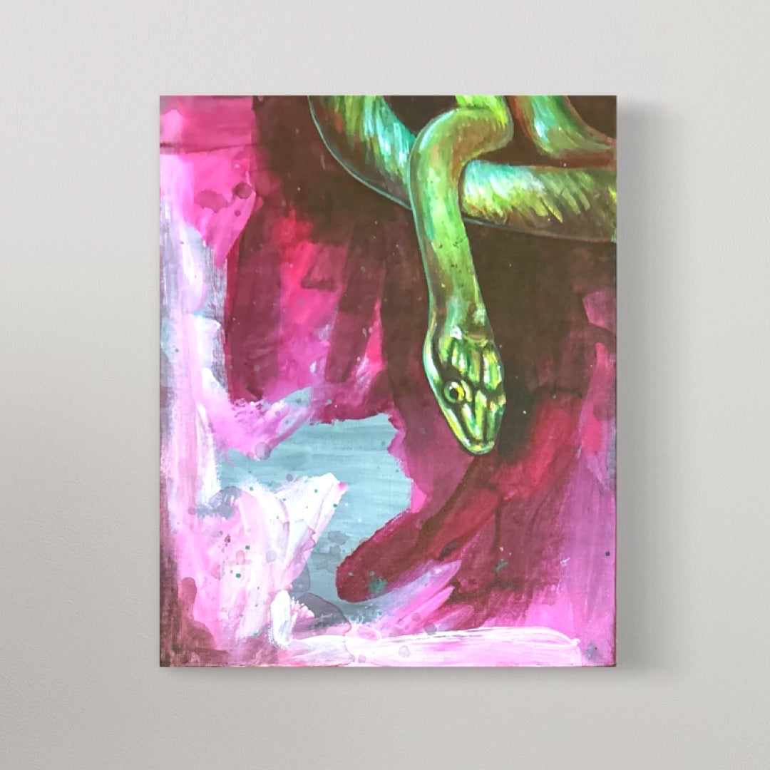 Serpent Abstract Painting Kit